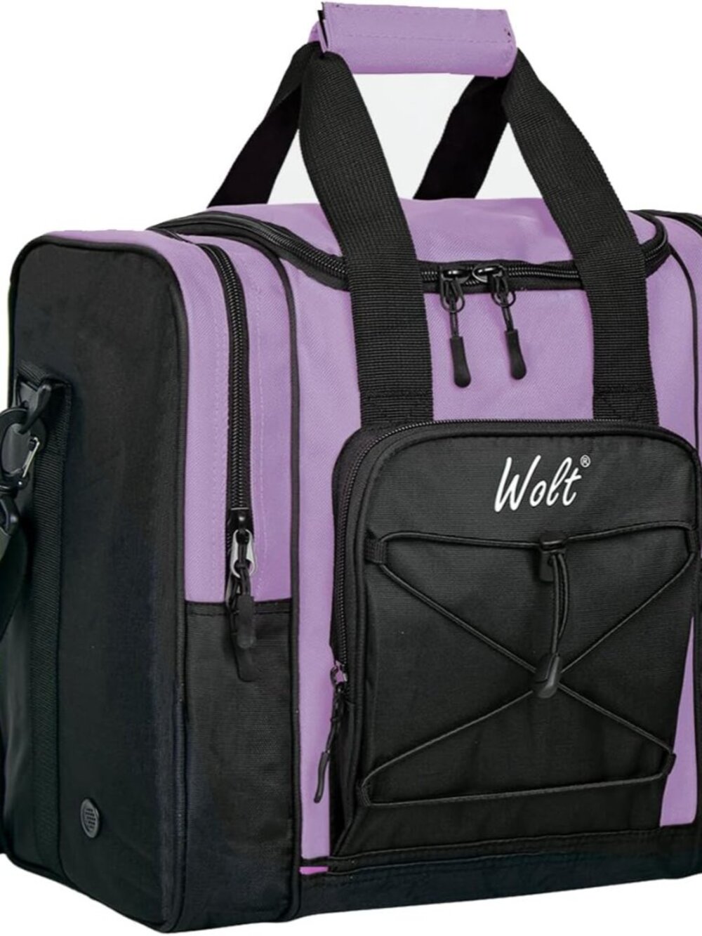Bowling Ball Bag for Single Ball - Bowling Ball Tote Bag with Padded Ball Holder